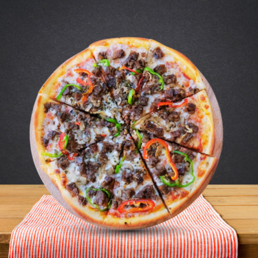 Kavurmalı Pizza (Orta Boy)