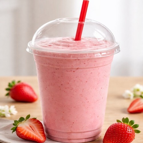 Çilekli Milkshake