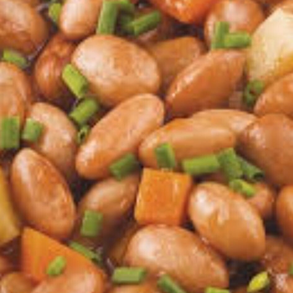 Barbunya Pilaki Cranberry (Borlotti) Beans in Tomato Sauce 400 gr. İçim ayran Promosyonlu (170 ml.)