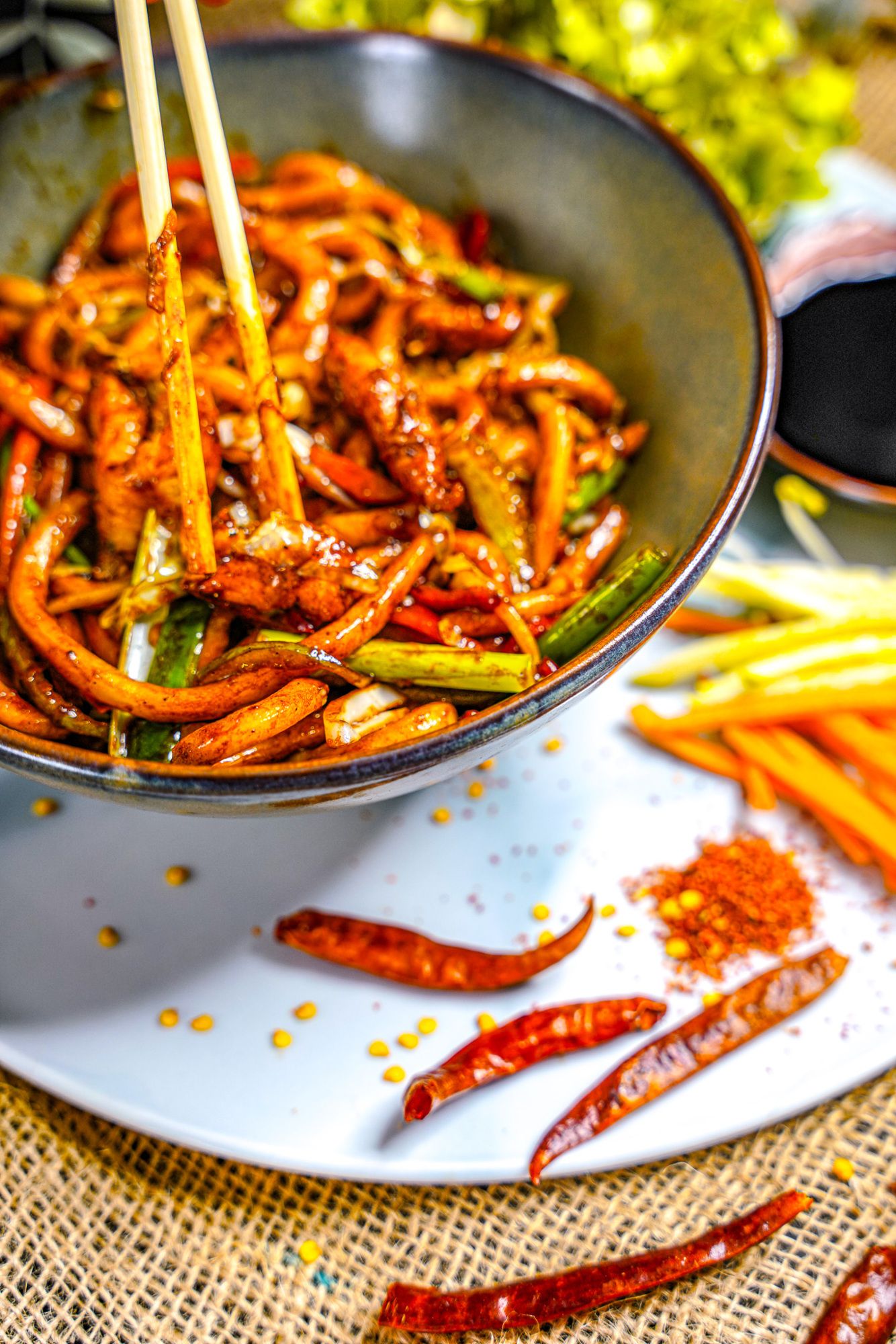 Karidesli Udon ( Prawn )
