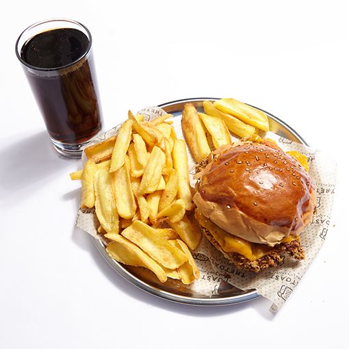 Tavuk Cheeseburger Menü