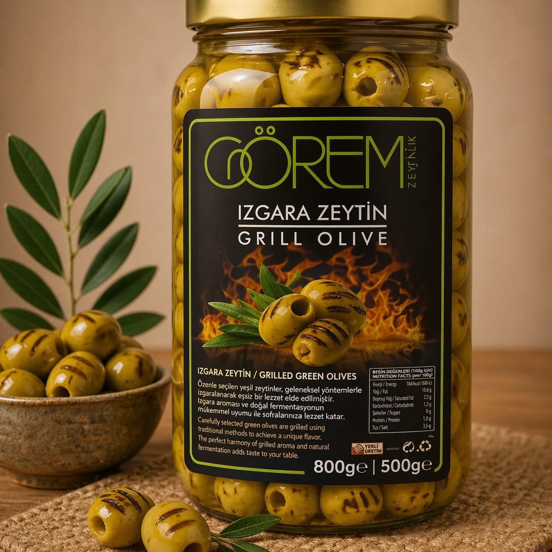 Yeşil Izgara Zeytin 500G