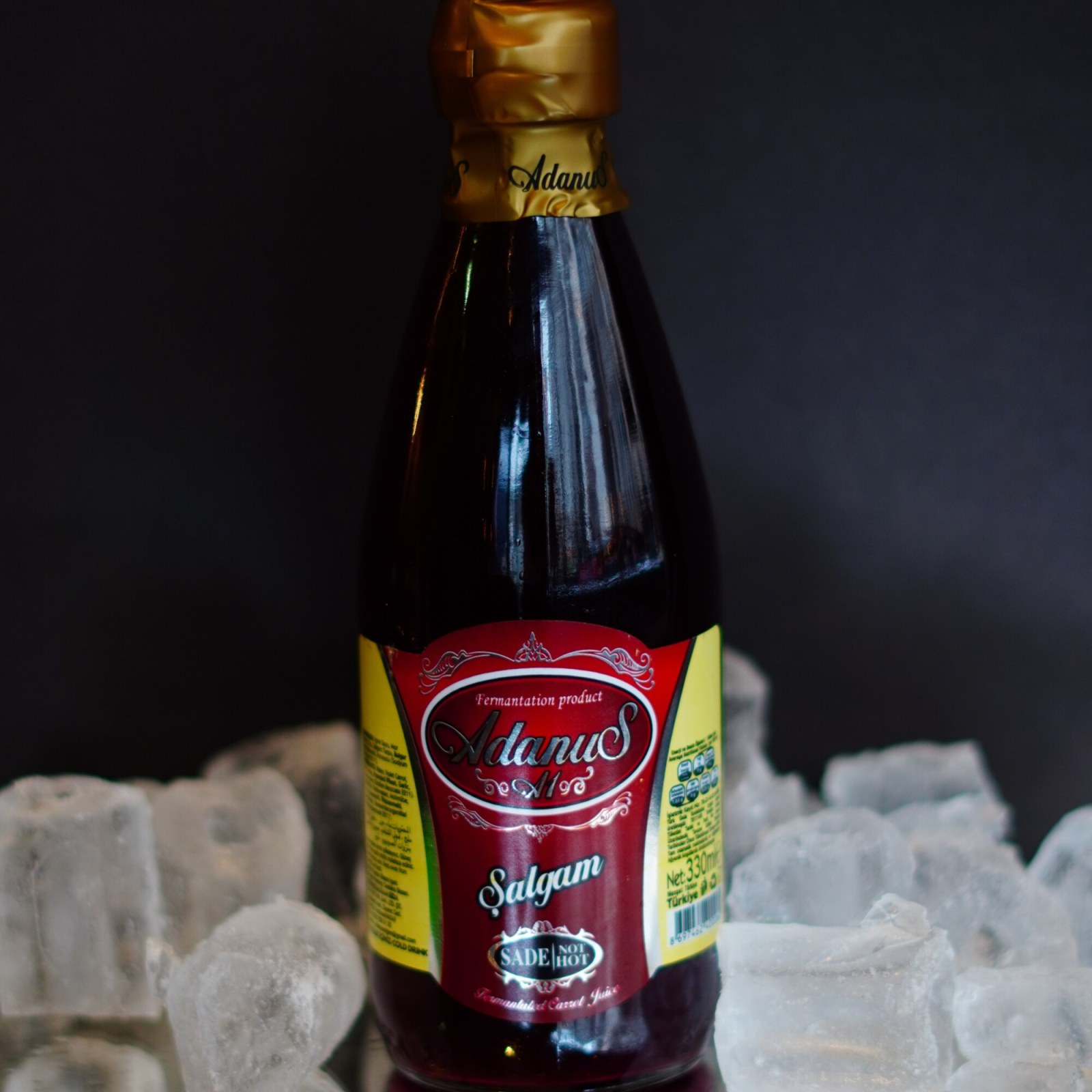 Adanus Şalgam Suyu Acısız (330ml)