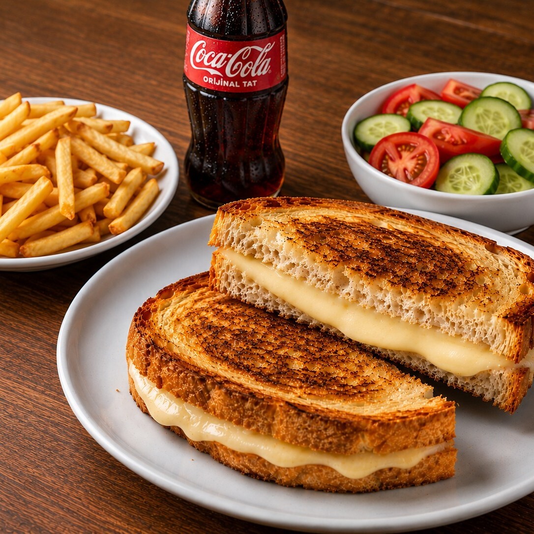 Kaşarlı Tost Menü