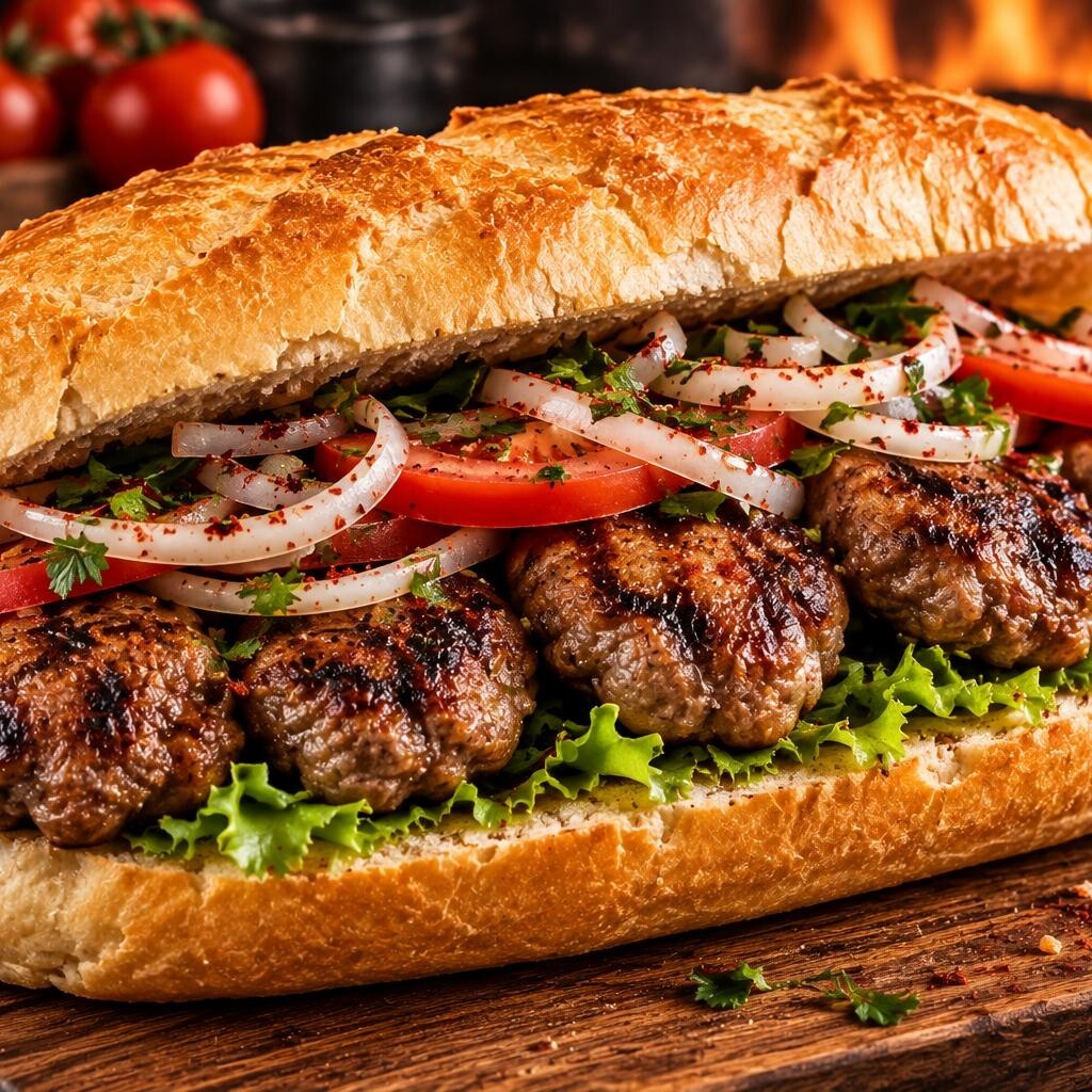Yarım Ekmek Arası Köfte