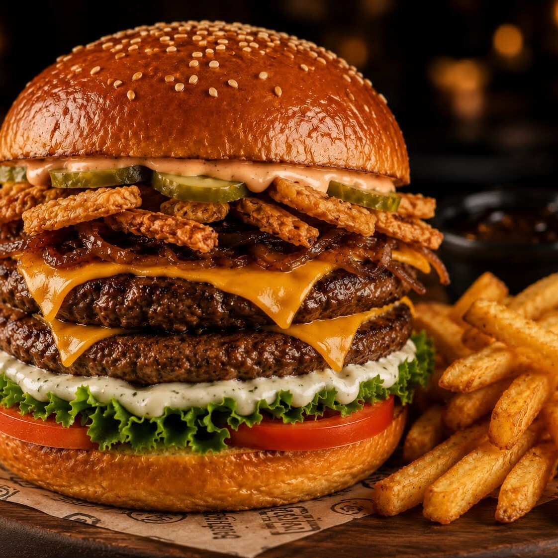 Crunch Burger Double