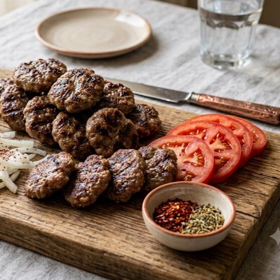 (1 kg) Izgara Köfte+Litrelik İçecek