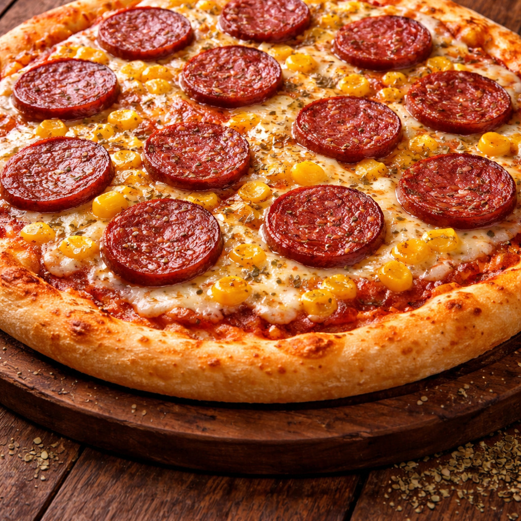 Sucuklu Pizza (Orta Boy)