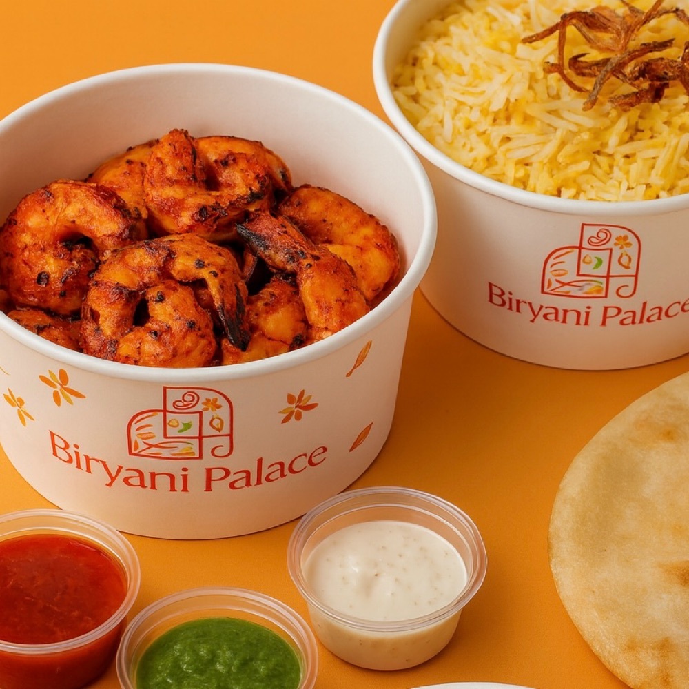 Shrimp Tikka Menü
