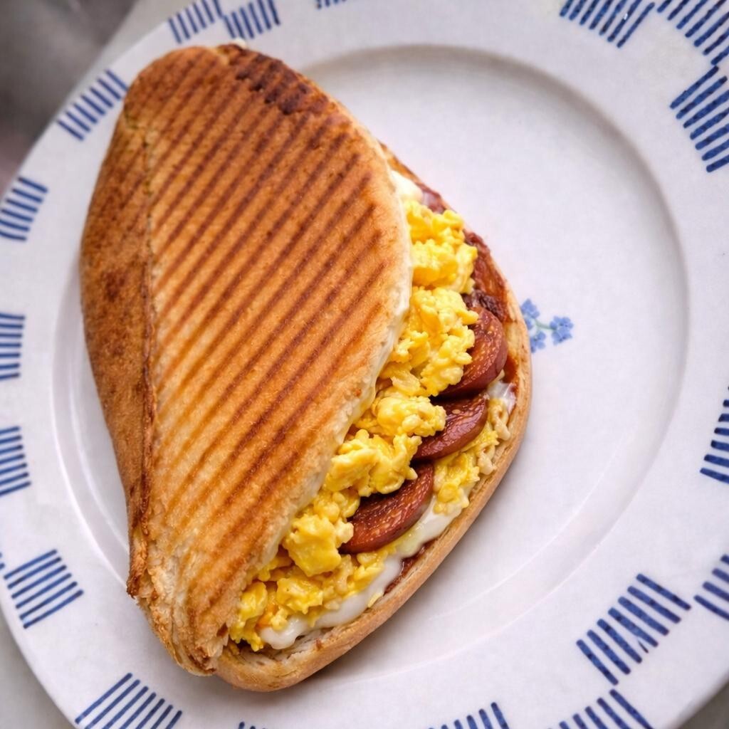 Karışık Çift Yumurtalı Tost