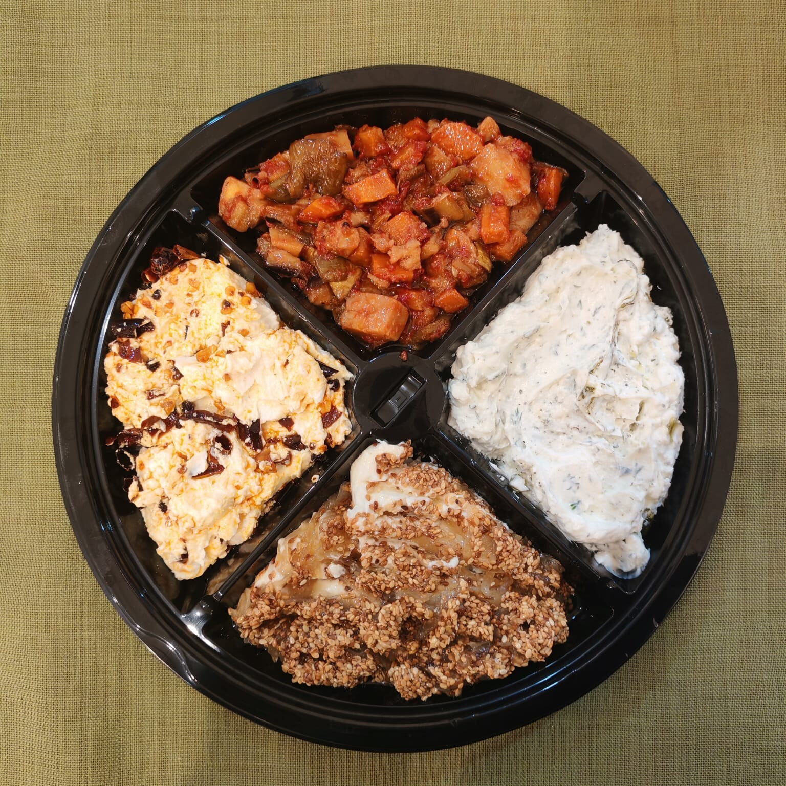 4 lü Keyif Meze Tabağı