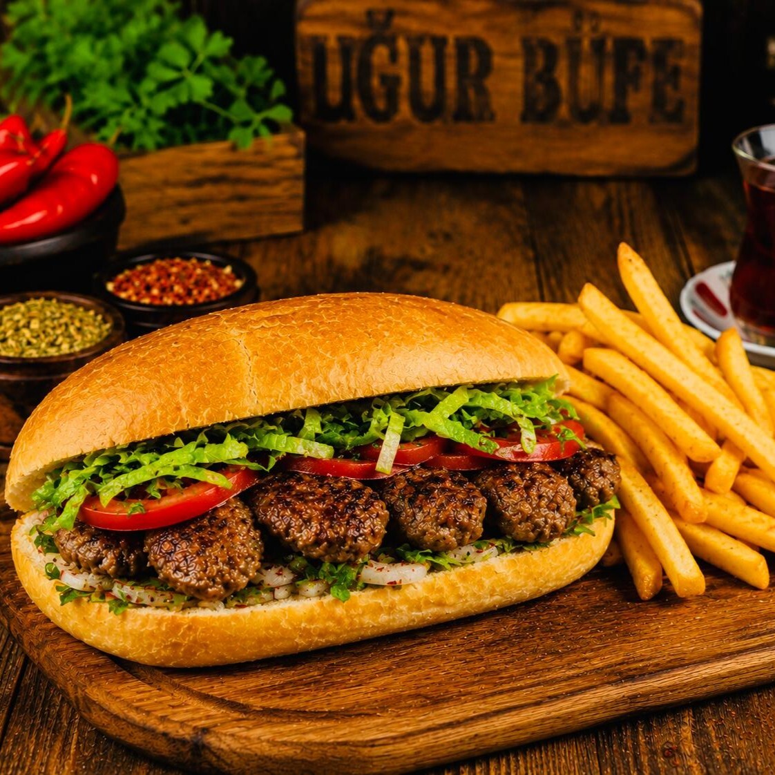 Ekmek Arası Cızbız Köfte