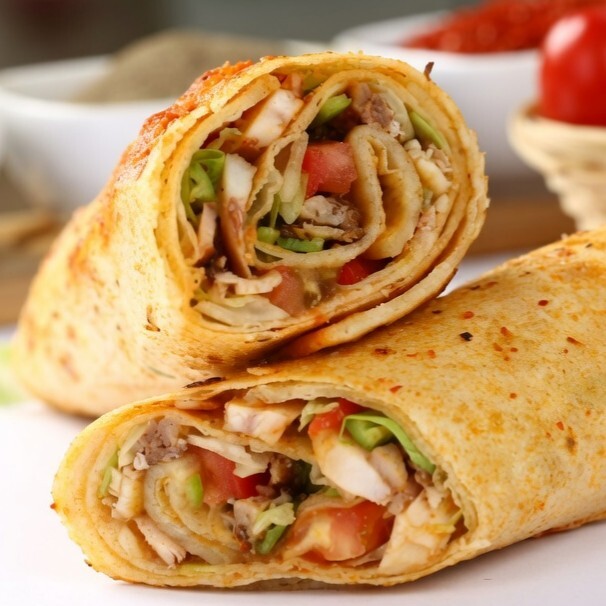 Tavuk Döner Dürüm (100 gr)