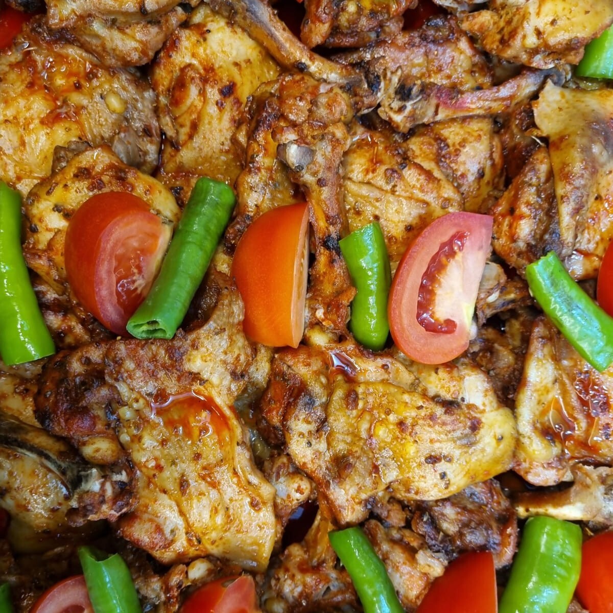 Tavuklu Tandır Kebabı (Fırın But)