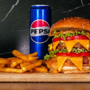 Kral Köfte Burger Menü(2 Kat Köfte!!)
