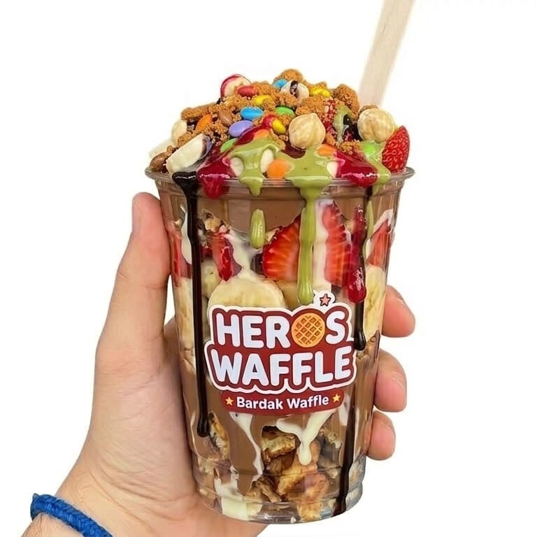 Waffle Dolu Dolu Bardak