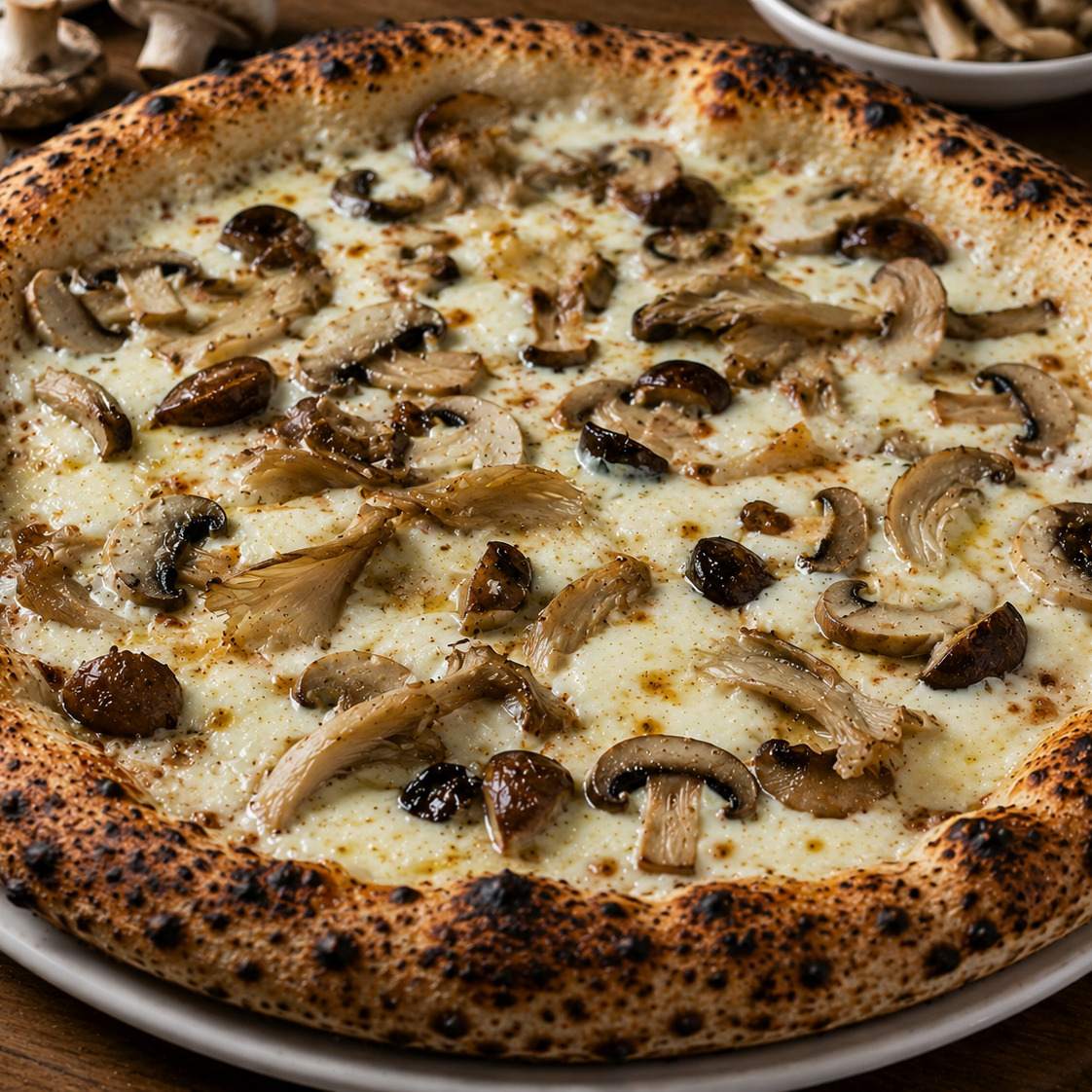Mantarlı Pizza