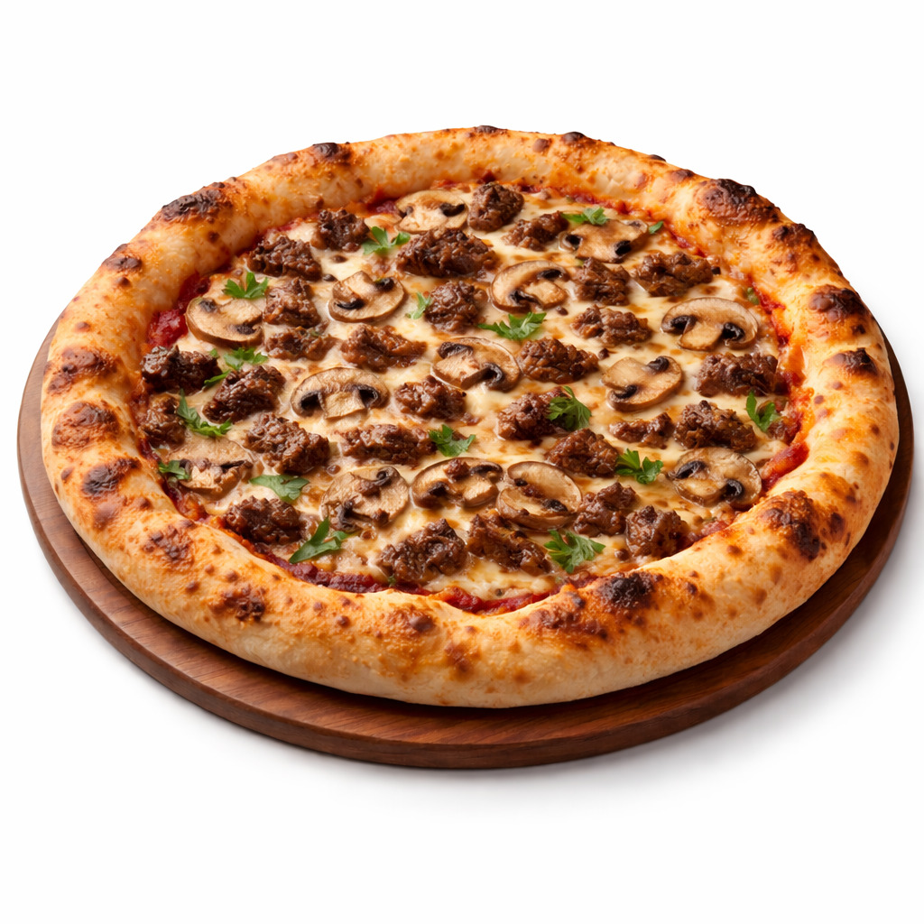 Kavurmalı Pizza