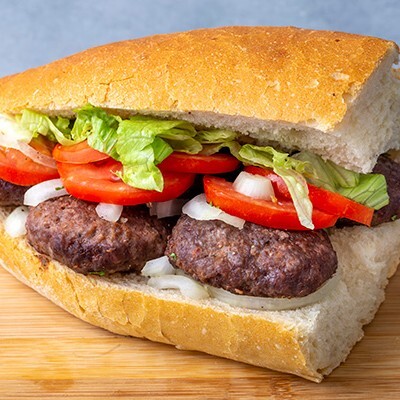Köfte Ekmek Tam Boy + Küçük Ayran