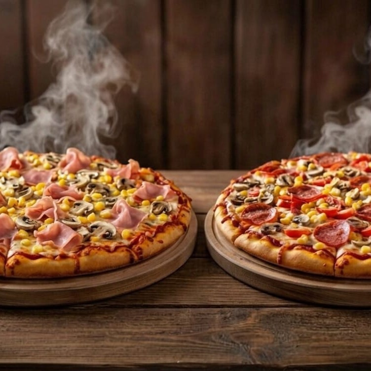 2'li Orta Boy Classic Pizza Menü