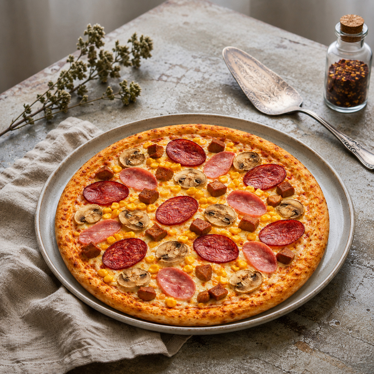 Bianca Pizza (Küçük)