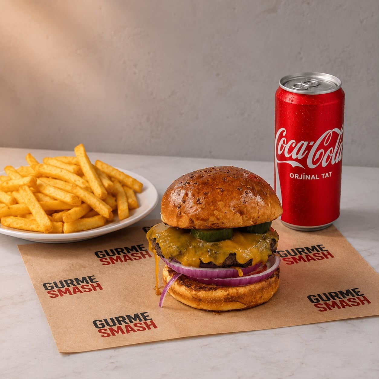 Cheese Burger Menü
