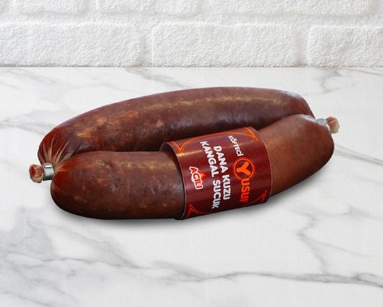 Köfteci Yusuf Acılı Parmak Sucuk (Fermente) (1000 gr.)