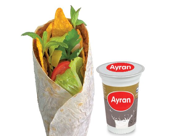 Doritoslu Klasik Çiğ Köfte Dürüm Menü