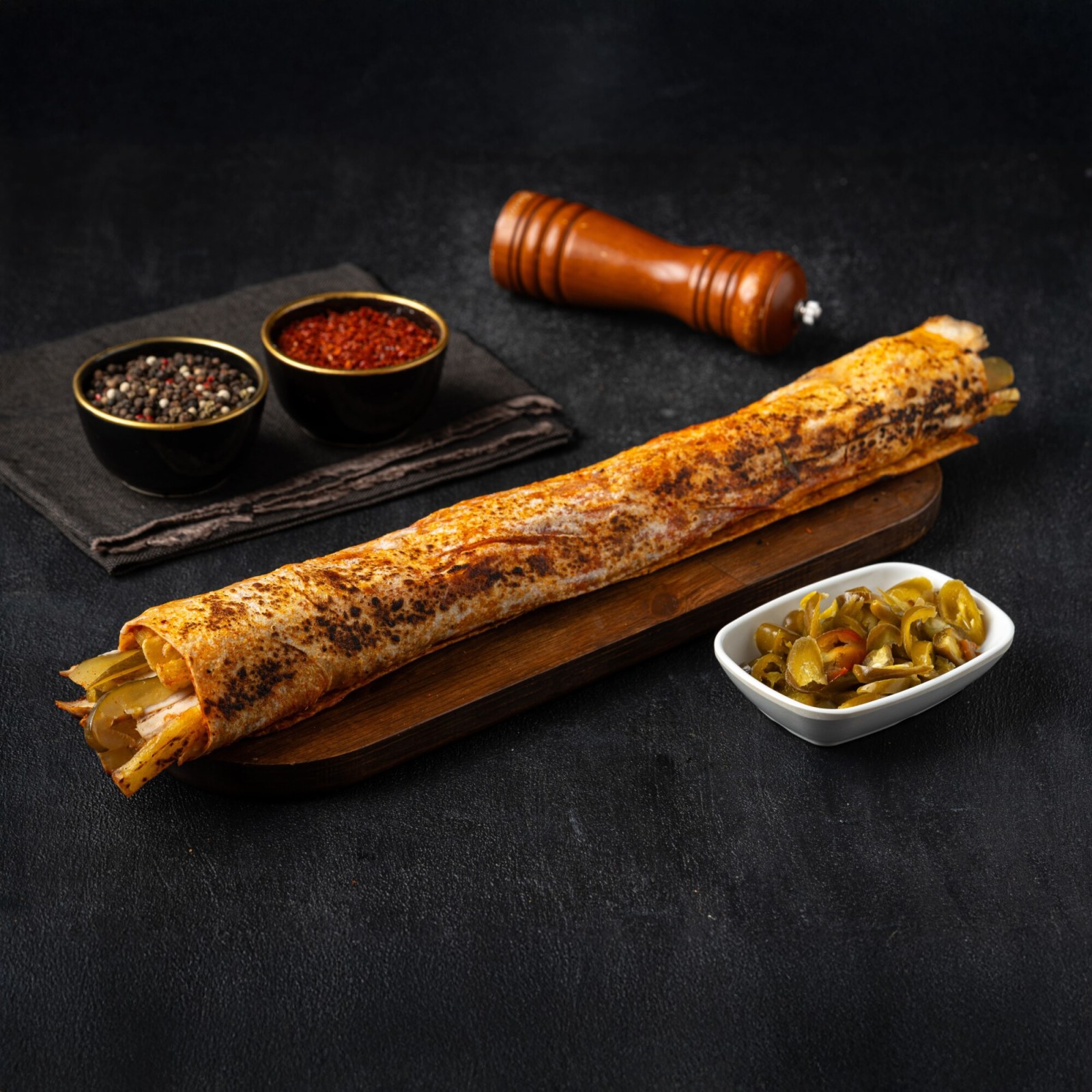 2'li Kebap Salatalı Zurna Tavuk Döner Dürüm Menü