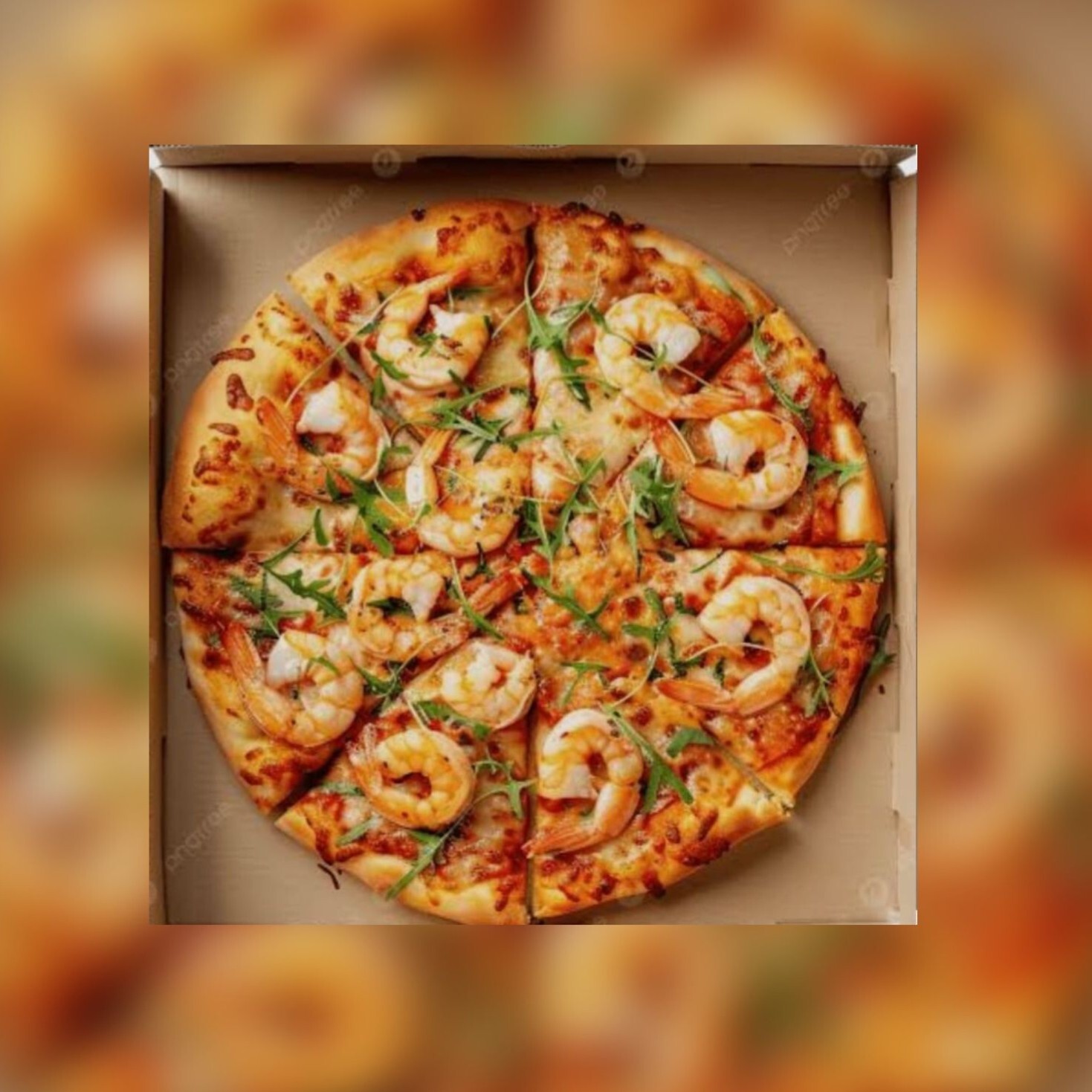 Karidesli Pizza