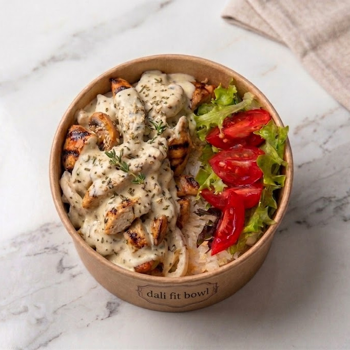 Kekikli Kremalı Tavuk Izgara Bowl