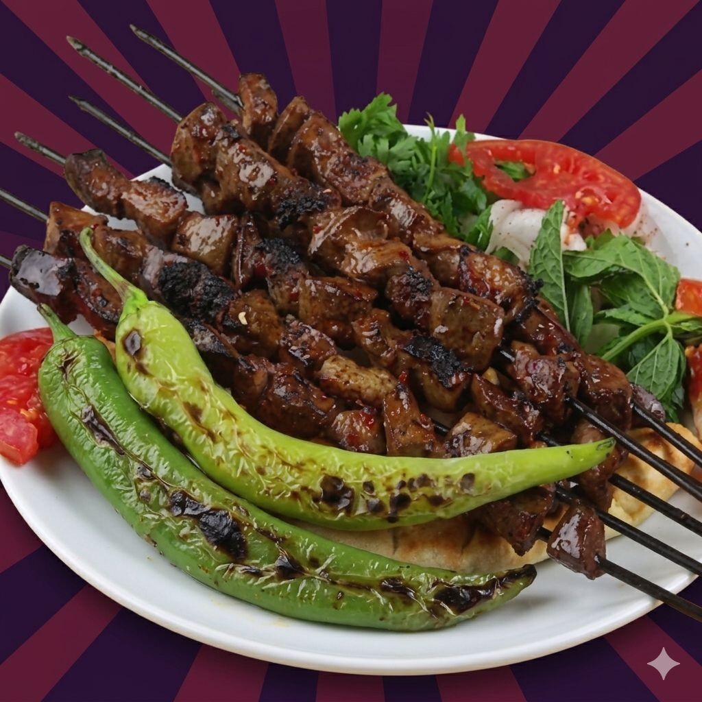 ÇİFT ŞİŞ KUZU CİGERİ 200 GR