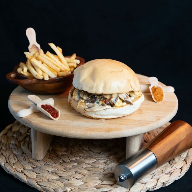 Mushroom Project Burger