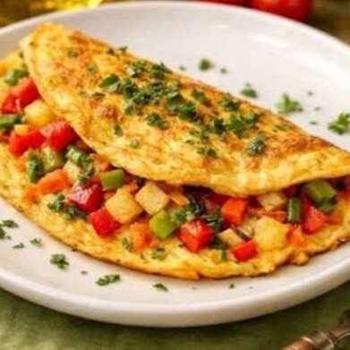 Sebzeli Omlet