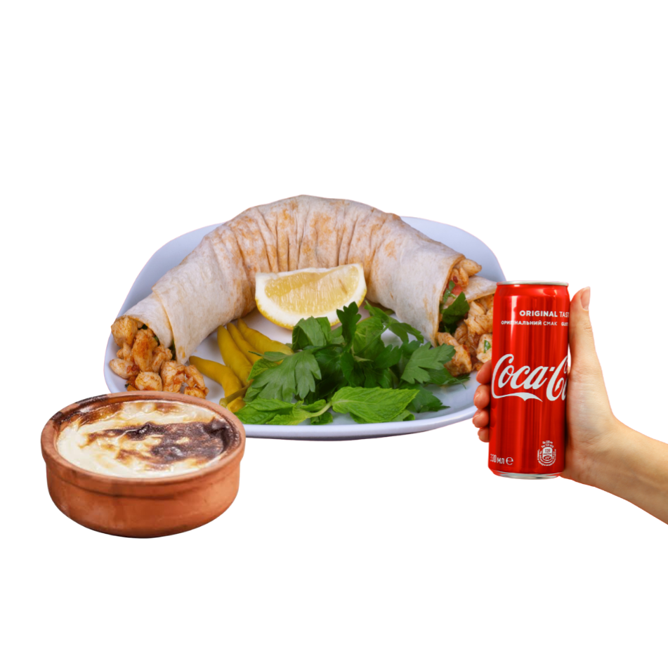 Tavuk Tantuni Dürüm Menü 3