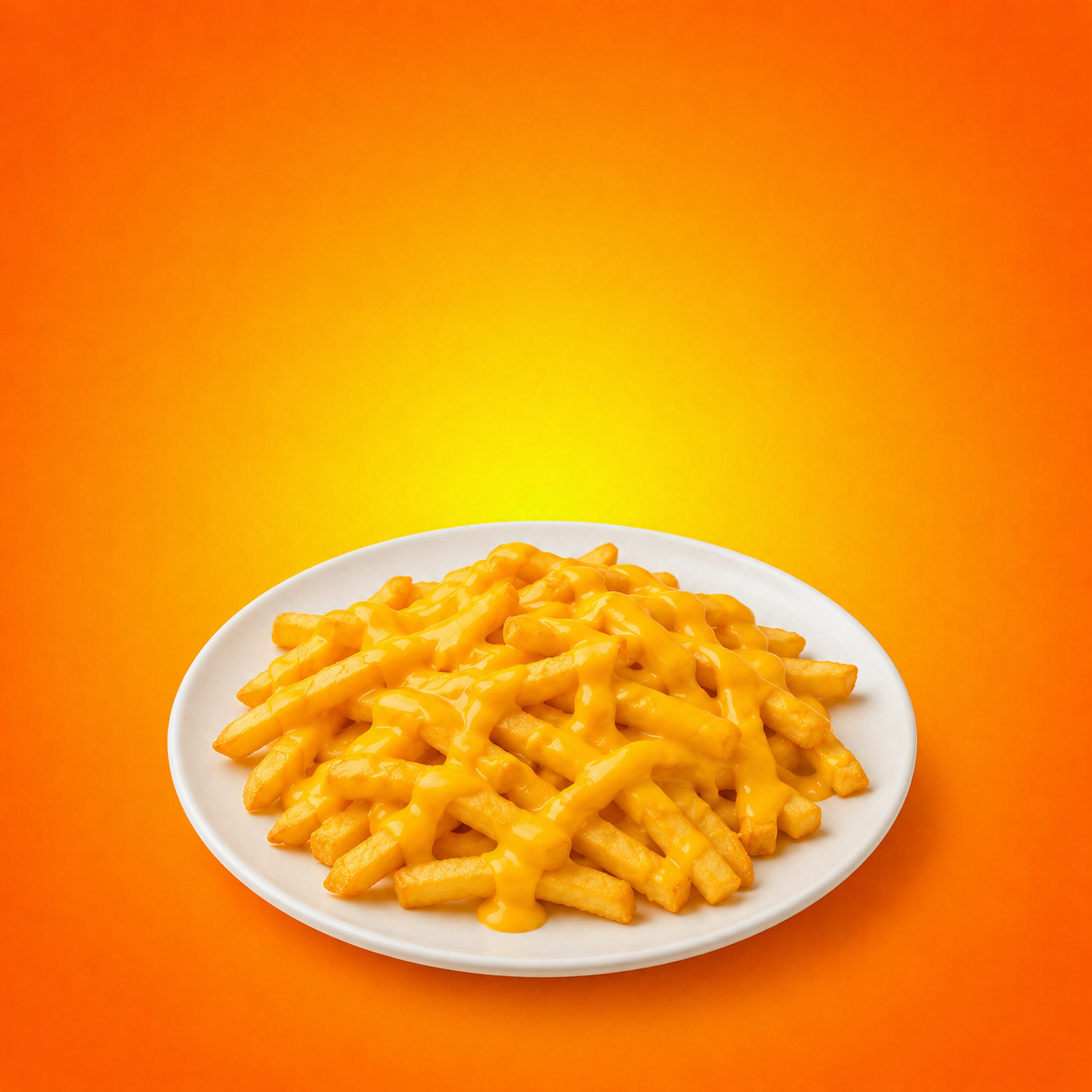 Cheddar Soslu Patates Kızartması