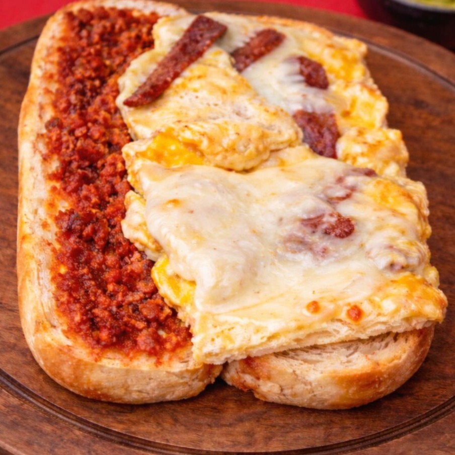 Sucuklu Yumurtalı Kaşarllı tost