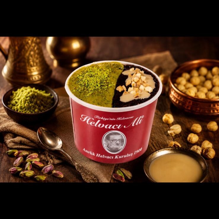 Çikolatalı İrmik Helvası & Cennet Çamuru Dondurmasız (Extra boy 260 gr)