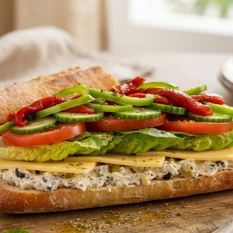 Vejeteryan Sandwich