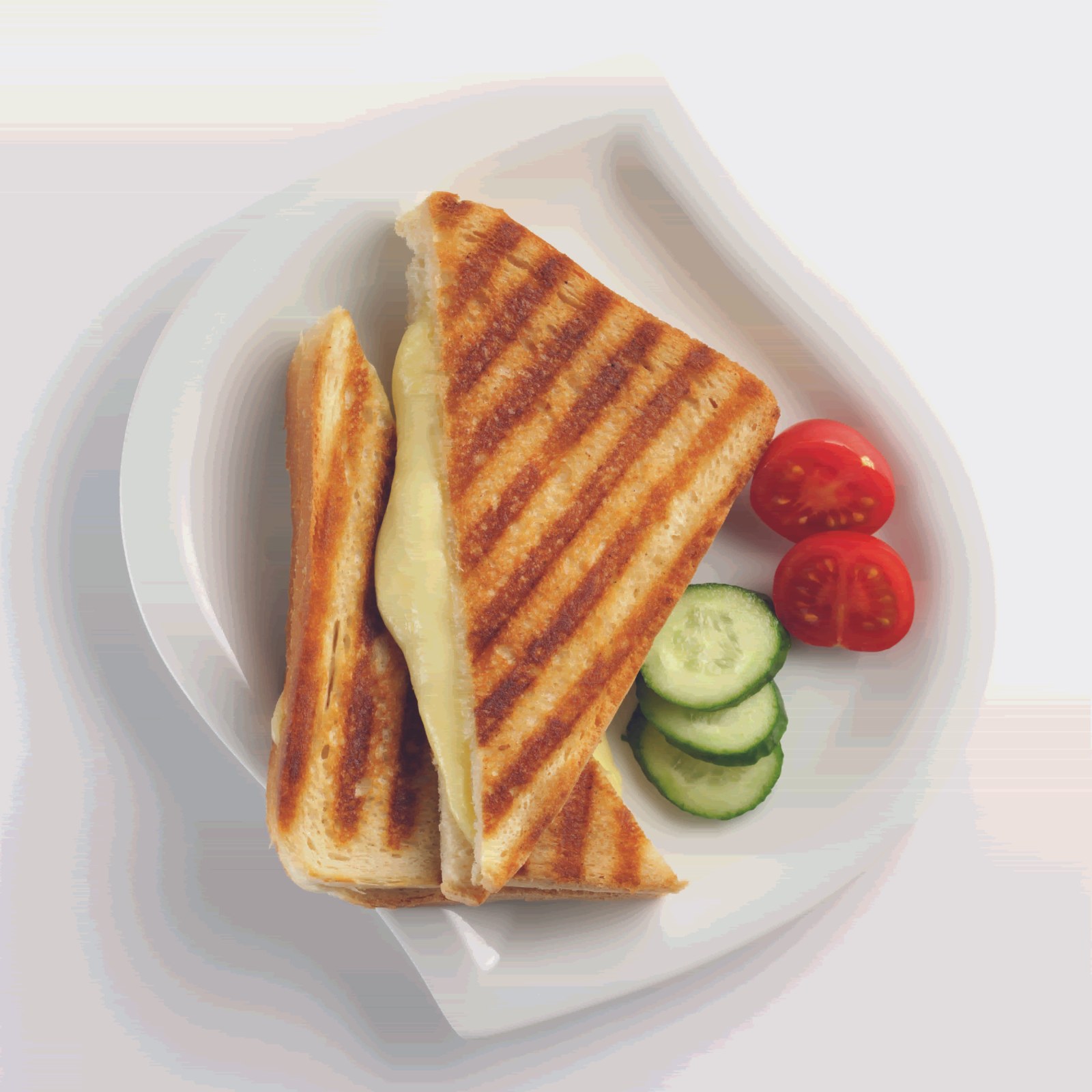 Beyaz Ekmeğe Kaşarlı Tost