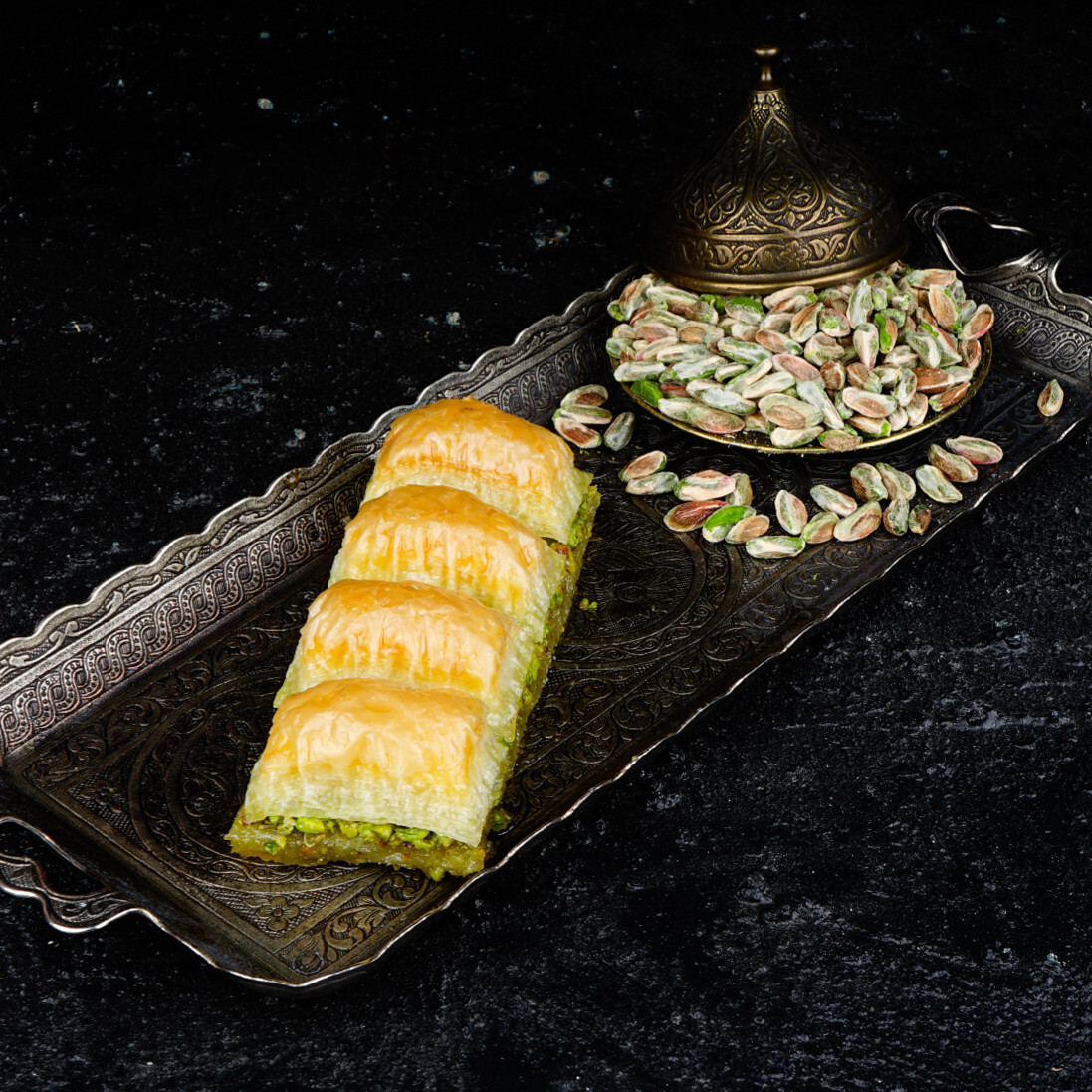 Fıstıklı Kuru Baklava (500gr.)
