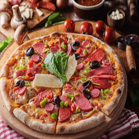 Karışık Pizza + Coca Cola (33cl)