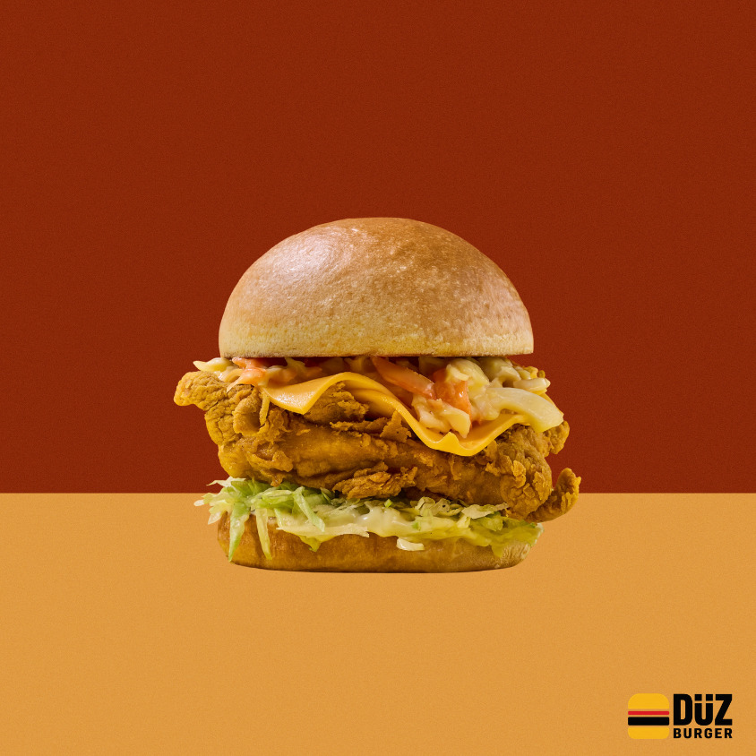 Ballı Hardallı Çıtır Tavuk Burger