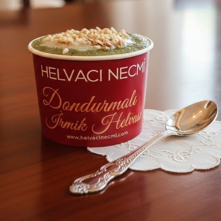 Antep Fıstıklı İrmik Helvası Büyük Boy