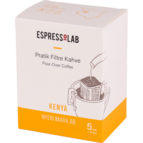 Pratik Filtre Kahve Kenya 5'li