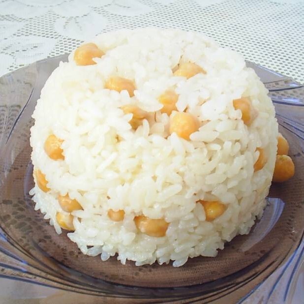 Double Nohutlu Pilav