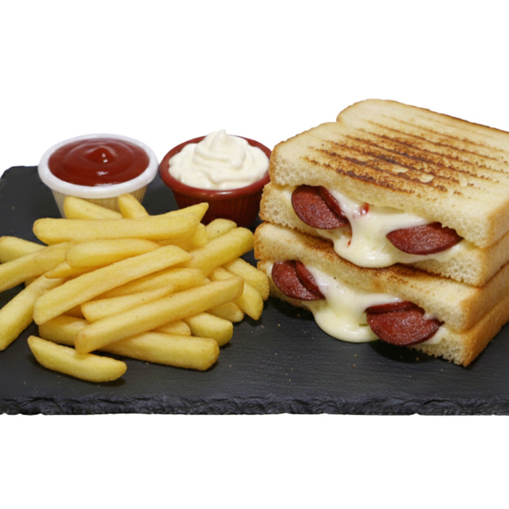 Sucuklu Kaşarlı Tost Menü
