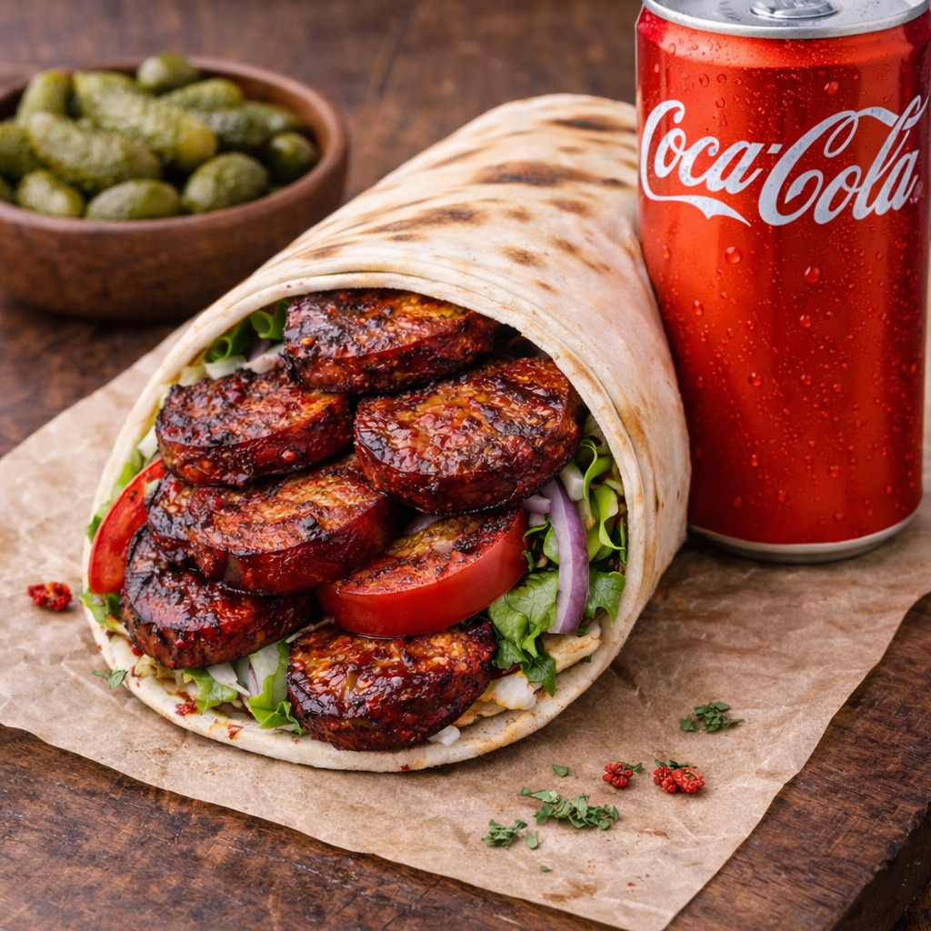 Izgara Sana Sucuk Dürüm (125 gr) Menü