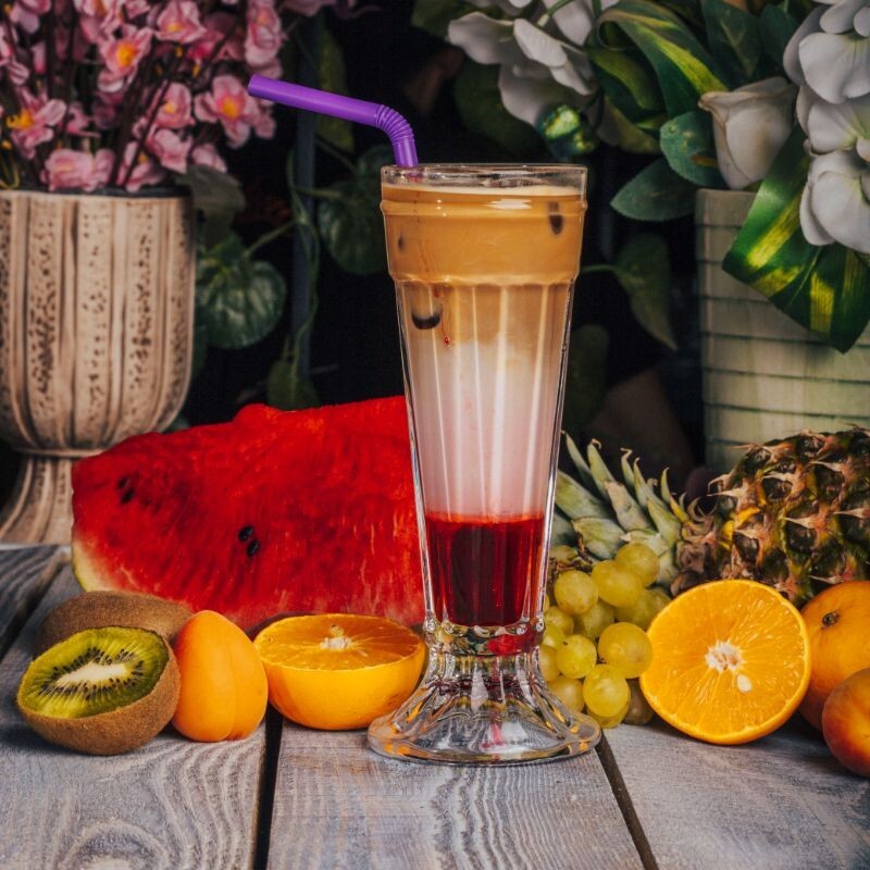 Strawberry Ice Latte