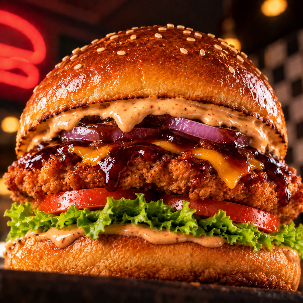 Bbq Chicken Burger